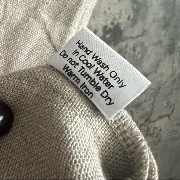 Simple Linen designer’s top tunic dress straps top - Picture 8 of 13